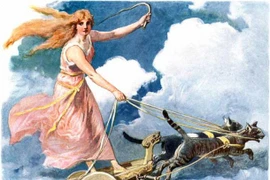 Quyền lực vô song của nữ thần chiến tranh trong thần thoại Bắc Âu