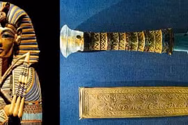 Giật mình vũ khí 3.000 tuổi trong mộ Tutankhamun: Là thứ ngoài hành tinh? 
