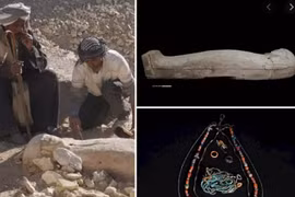 Phát hiện điều kinh ngạc bên trong quan tài cổ