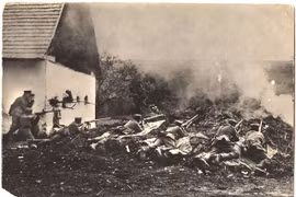 Bộ ảnh hiếm Thế chiến 1 qua ống kính bác sĩ Mỹ