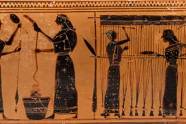 Kiểu làm đẹp lạ, độc của phụ nữ Hy Lạp cổ đại