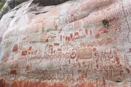 Bức tranh cổ cho thấy con người định cư ở Colombia 12.600 năm trước