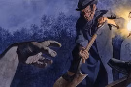 Thấy vật lạ 'xuyên không' trong mộ cổ, cảnh sát lập tức có mặt