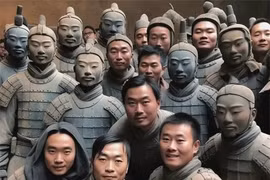 Ngỡ ngàng dung mạo đội quân đất nung của vua Tần do AI phục dựng 