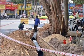 Gói thầu “xử lý các điểm ngập úng” tại Vũng Tàu đang thi công ra sao?