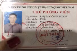 Tạp chí Mặt trận phát hiện nhiều giấy giới thiệu, thẻ phóng viên sai quy định