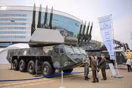 Kinh hãi các tổ hợp tên lửa "khủng" Belarus mang tới MILEX-2019