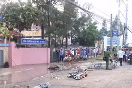 Ám ảnh giây phút các em học sinh nằm bất động dưới dây điện