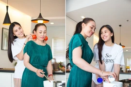 Mẹ ruột Hoa hậu Tiểu Vy: Chủ spa, trẻ trung, năng động 