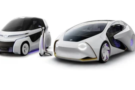 Toyota Concept-i Ride siêu nhỏ trang bị cửa cánh chim 