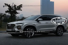 Hyundai SantaFe 2018 mang cảm hứng từ Hyundai Kona