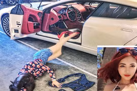 Hot girl 9x Hà thành “ngã sấp mặt” bên Aston Martin tiền tỷ