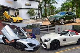 Top siêu xe đắt tiền nhất về Việt Nam năm 2017