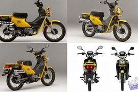 Cận cảnh Honda Cross Cub 110cc 2018 giá 13,5 triệu 