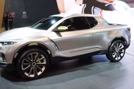 Huyndai "nhá hàng" bán tải Santa Cruz cạnh tranh Ford Ranger 