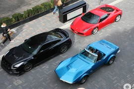 “Tam hùng” siêu xe Ý, Mỹ, Nhật lăn bánh tại Canada