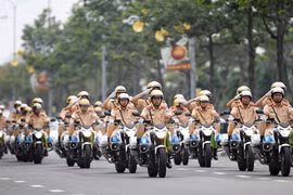 Dàn xe đặc chủng làm nhiệm vụ bảo vệ APEC 2017