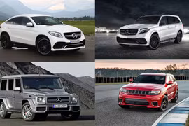 Top xe ôtô phân khúc SUV mạnh nhất năm 2017