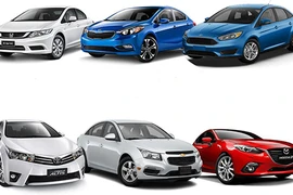 Top xe ôtô hạng C bán chạy nhất tại Việt Nam