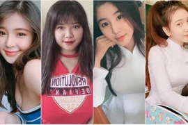 4 nữ sinh gợi cảm có vòng 1 "khủng" nhất gây sốt 2017