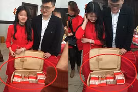 Vali 11 tỷ đồng trong lễ ăn hỏi của cô dâu 18 tuổi 