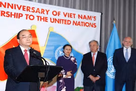 Thủ tướng Nguyễn Xuân Phúc dự lễ kỷ niệm 40 năm VN gia nhập LHQ