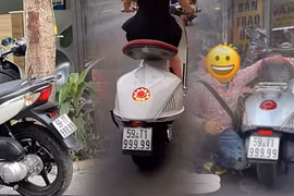 Đấu giá biển đẹp xe máy với giá khởi điểm 5 triệu đồng 