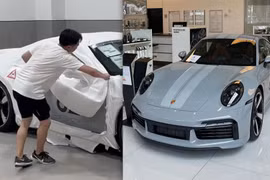 Ngắm Porsche 911 Sport Classic hơn 21 tỷ của Cường Đô la