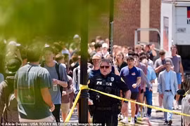 Hiện trường vụ xả súng kinh hoàng tại đại học ở Mỹ