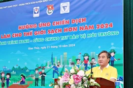 VUSTA hưởng ứng chiến dịch làm cho thế giới sạch hơn năm 2024