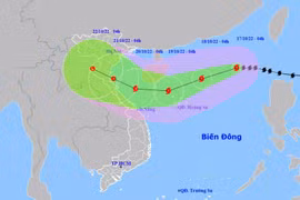 Bão số 6 giật cấp 14 cách quần đảo Hoàng Sa 720km