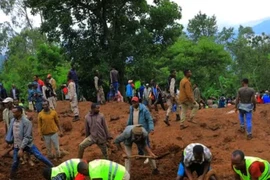 Hiện trường lở đất kinh hoàng ở Ethiopia, hàng trăm người thiệt mạng