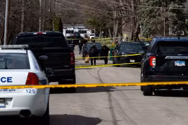 Hiện trường vụ tấn công bằng dao ở Mỹ nhiều người thương vong