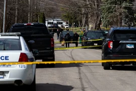 Hiện trường vụ tấn công bằng dao ở Mỹ nhiều người thương vong