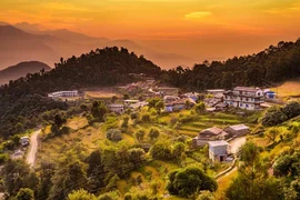 Mê đắm những ngôi làng yên bình đẹp như tranh ở Nepal