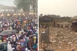 Hiện trường vụ giẫm đạp kinh hoàng, hàng chục trẻ em thiệt mạng