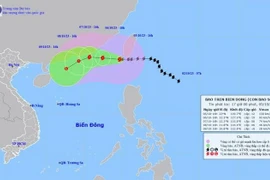 Bão Koinu vào Biển Đông trở thành cơn bão số 4