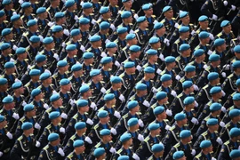Toàn cảnh lễ duyệt binh kỷ niệm 80 năm Ngày Chiến thắng tại Nga