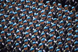 Toàn cảnh lễ duyệt binh kỷ niệm 80 năm Ngày Chiến thắng tại Nga