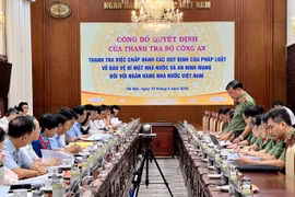 Thanh tra Bộ Công an thanh tra Ngân hàng Nhà nước