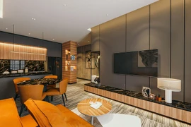 Căn hộ 80m2 mang màu sắc hiện đại