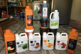 Phát hoảng đường ngô dùng để pha chế trà chanh mà giới trẻ ưa thích