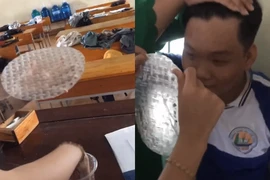 Teen chế mặt nạ dưỡng da bằng bánh đa khiến dân mạng cười bò