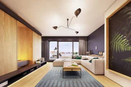 Chiêm ngưỡng căn hộ thiết kế ngẫu hứng đẹp cuốn hút