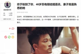 Sau nhiều năm ế sưng, Tô Hữu Bằng bất ngờ bị đồn đã bí mật kết hôn