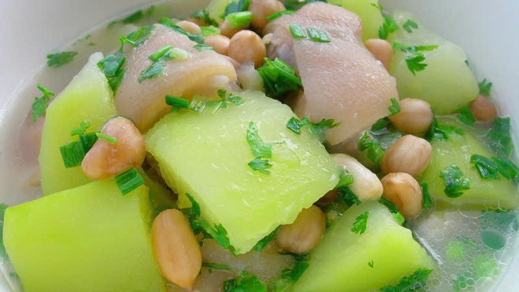 Canh đu đủ xanh. Ảnh minh hoạ 508114f3c8e342bd1bf2.jpg