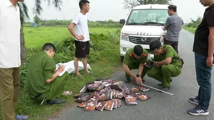 Tang vật vụ án.