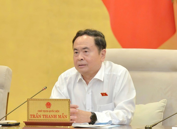 Chủ tịch Quốc hội Trần Thanh Mẫn. Ảnh: Hồ Long