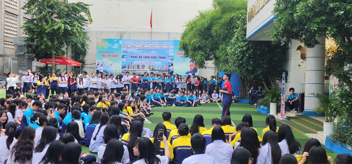 Xuất hiện một thủ đoạn lừa đảo tinh vi nhắm vào phụ huynh và học sinh Trường THPT Bùi Thị Xuân (phường Bến Thành, TPHCM). Ảnh minh họa: Website nhà trường