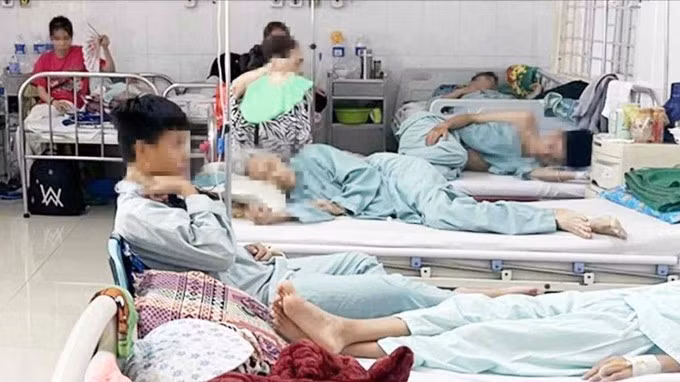 Các bệnh nhân điều trị tại bệnh viện/ Ảnh SGGP